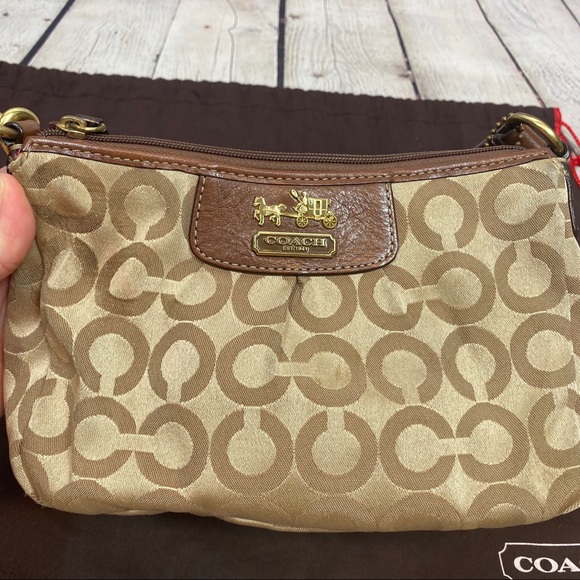 COACH Madison Op Art Signature Bag and Wallet - Picture 5 of 8